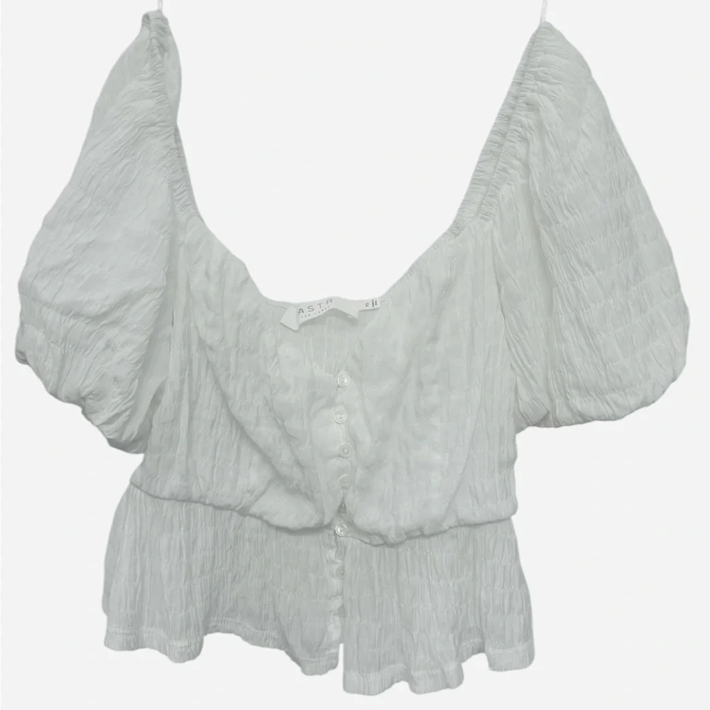 ASTR the Label Puff Sleeve Blouse